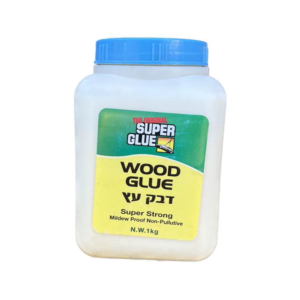 דבק נגרים צהוב - 1 ק"ג - SUPER GLUE
